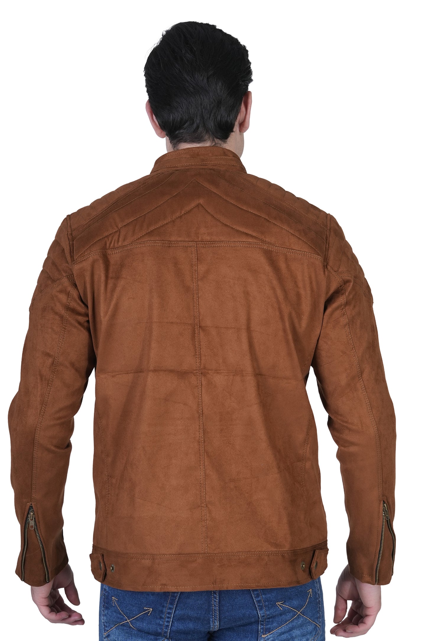 Bold Union Men's Brown Winter Zip Jacket